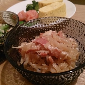 和洋どっちも副菜☆切り干し大根ベーコン煮